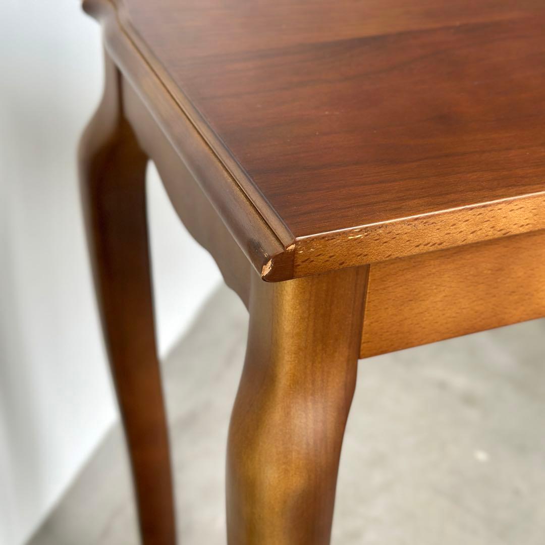 s*様 カリモク　ウォールナット　猫脚　コンソール　サイドテーブル