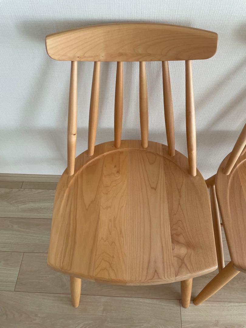 KEYUCA メイシリーズ ダイニングチェア ウィンザーチェア 1脚