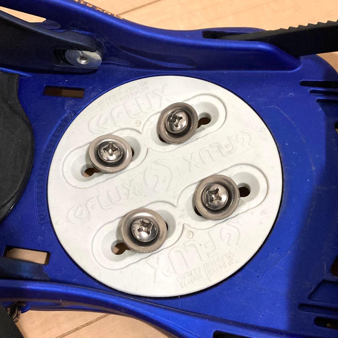 人気✨FLUX 81ND1N95 TT スノーボード バインディング ブルー M