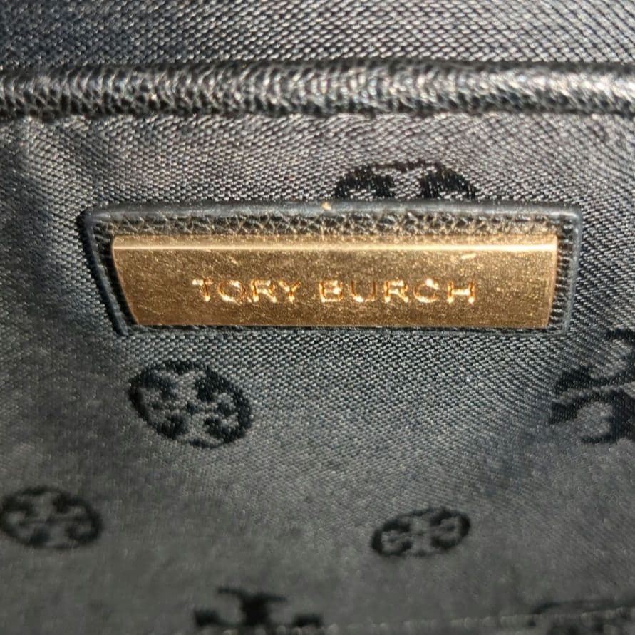 極美品 トリーバーチ ウィラ リュック キルティング ゴールド ロゴ ブラック