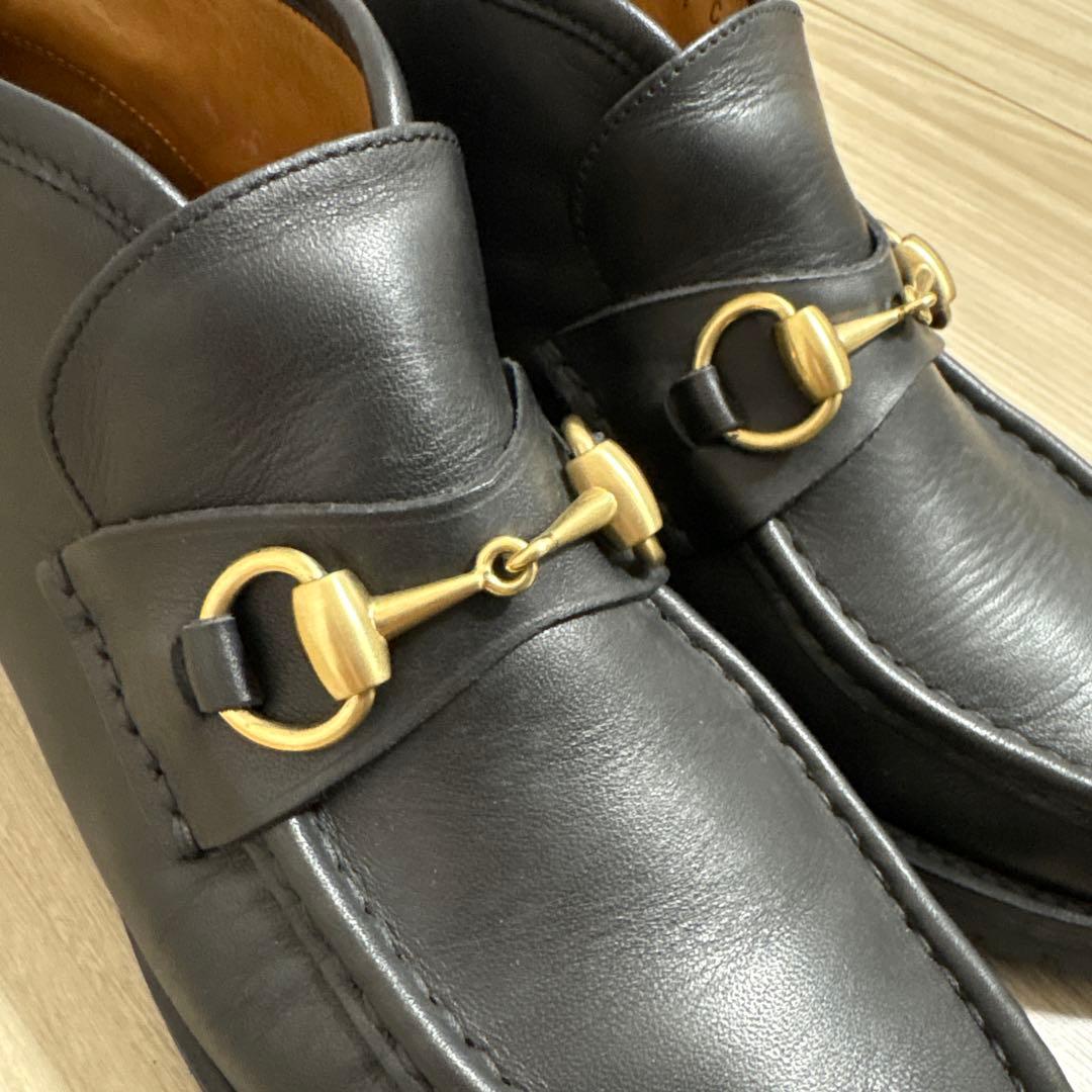 GUCCI グッチ ホースビット ローファー 35 1/2（22.5cm）