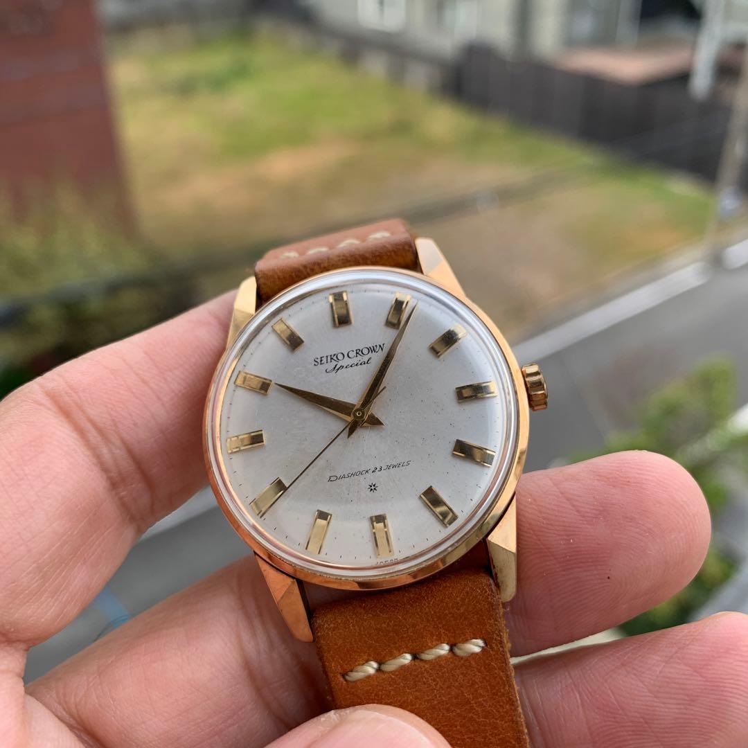 セイコー クラウン スペシャル SD（金ムク）インデックスダイヤル
