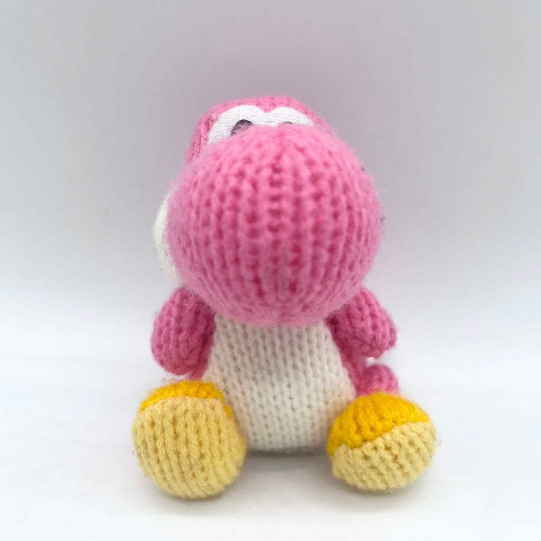 【amiibo】あみぐるみ ポチ・ヨッシー ピンク ウールワールド アミーボ