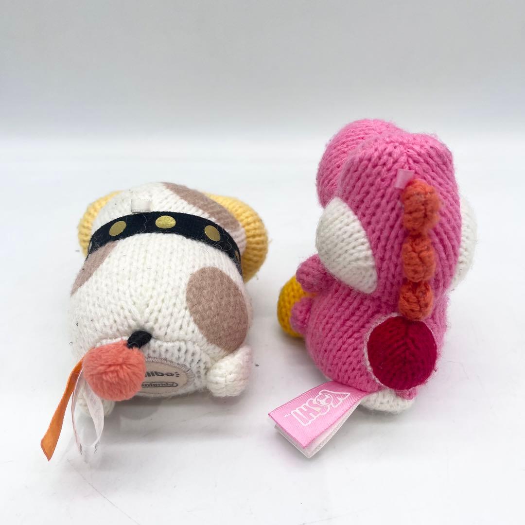 【amiibo】あみぐるみ ポチ・ヨッシー ピンク ウールワールド アミーボ