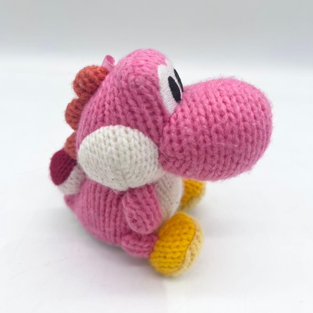 【amiibo】あみぐるみ ポチ・ヨッシー ピンク ウールワールド アミーボ