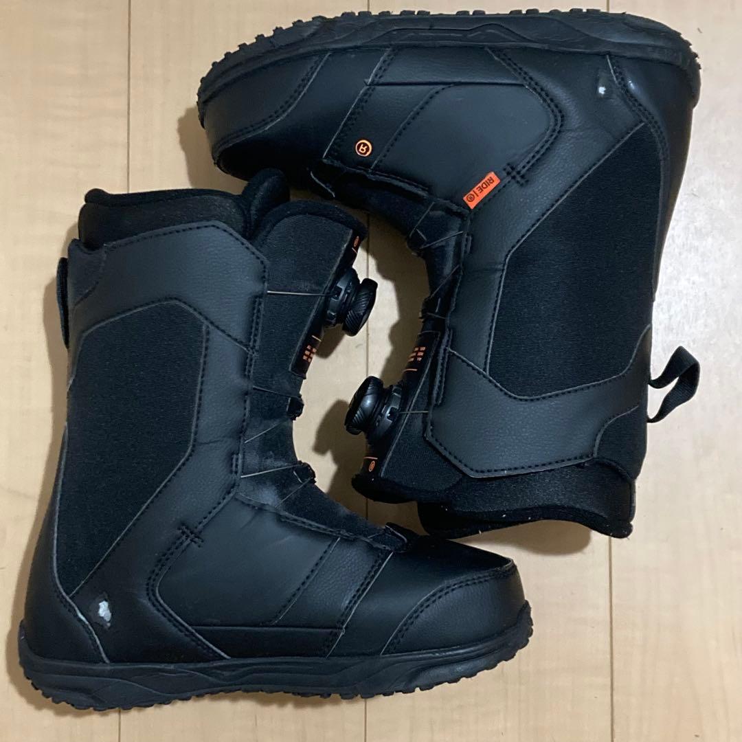 RIDE ライド ROOK スノーボードブーツ26.5cm　　BOA スノボ 黒