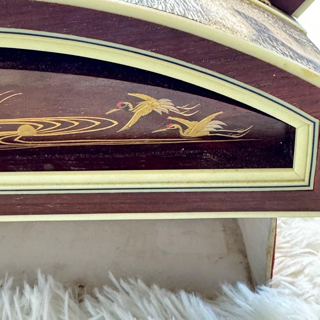 極上彩色★蒔絵　琴　13弦　すだれ彫　筝　柱付き