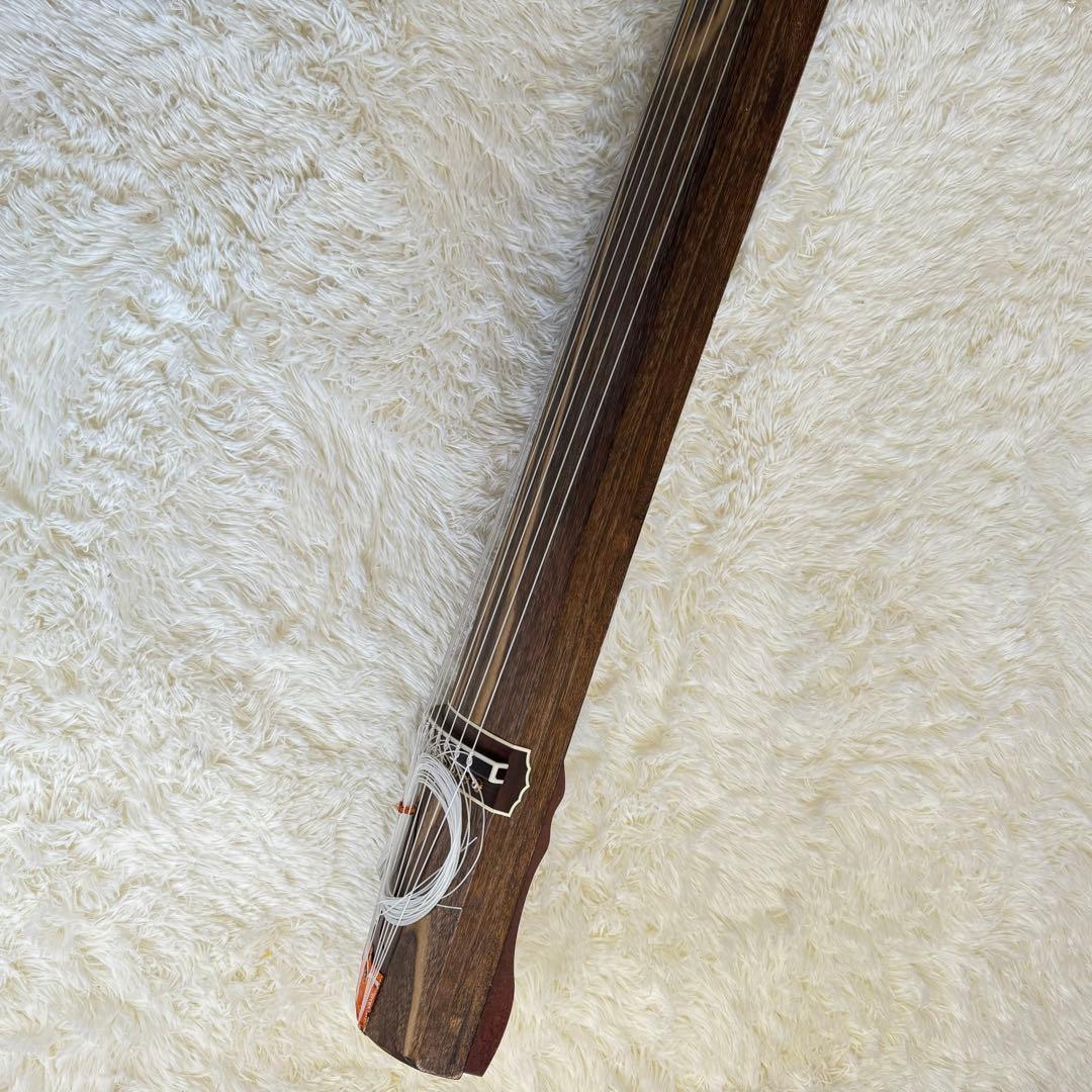 極上彩色★蒔絵　琴　13弦　すだれ彫　筝　柱付き