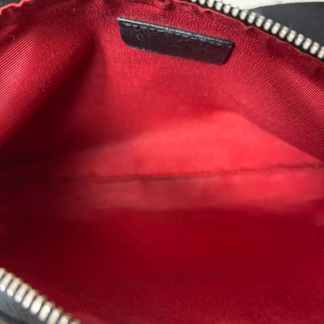 希少 BVLGARI ロゴマニア ボディバッグ 斜め掛け ブラック 黒