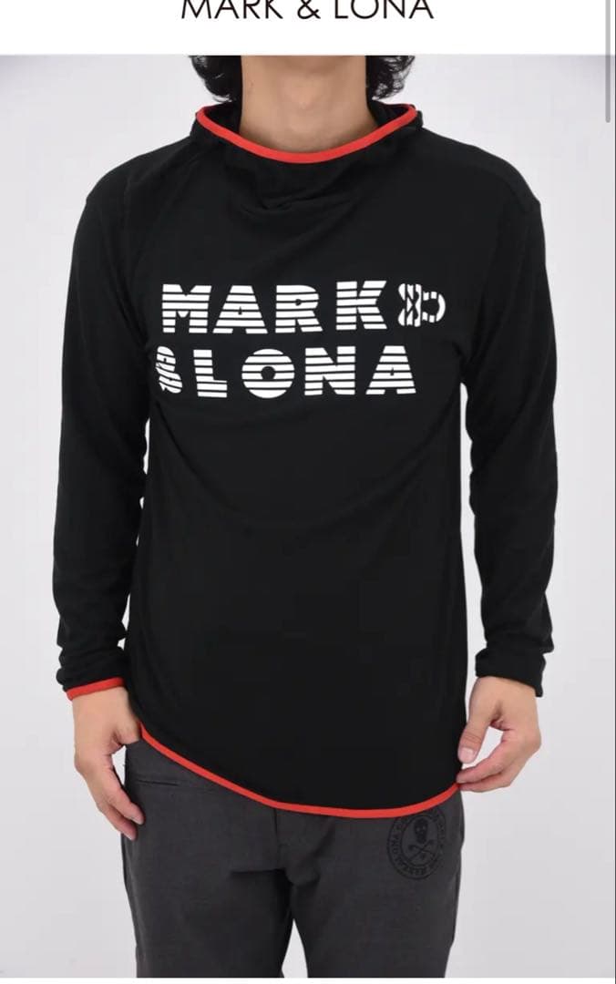 MARK&LONA フーデットパーカー　新品タグ付き