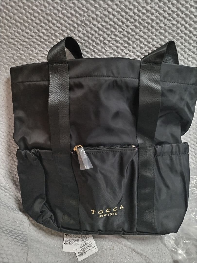 新品未使用　TOCCA　バックパック　2way　ブラック