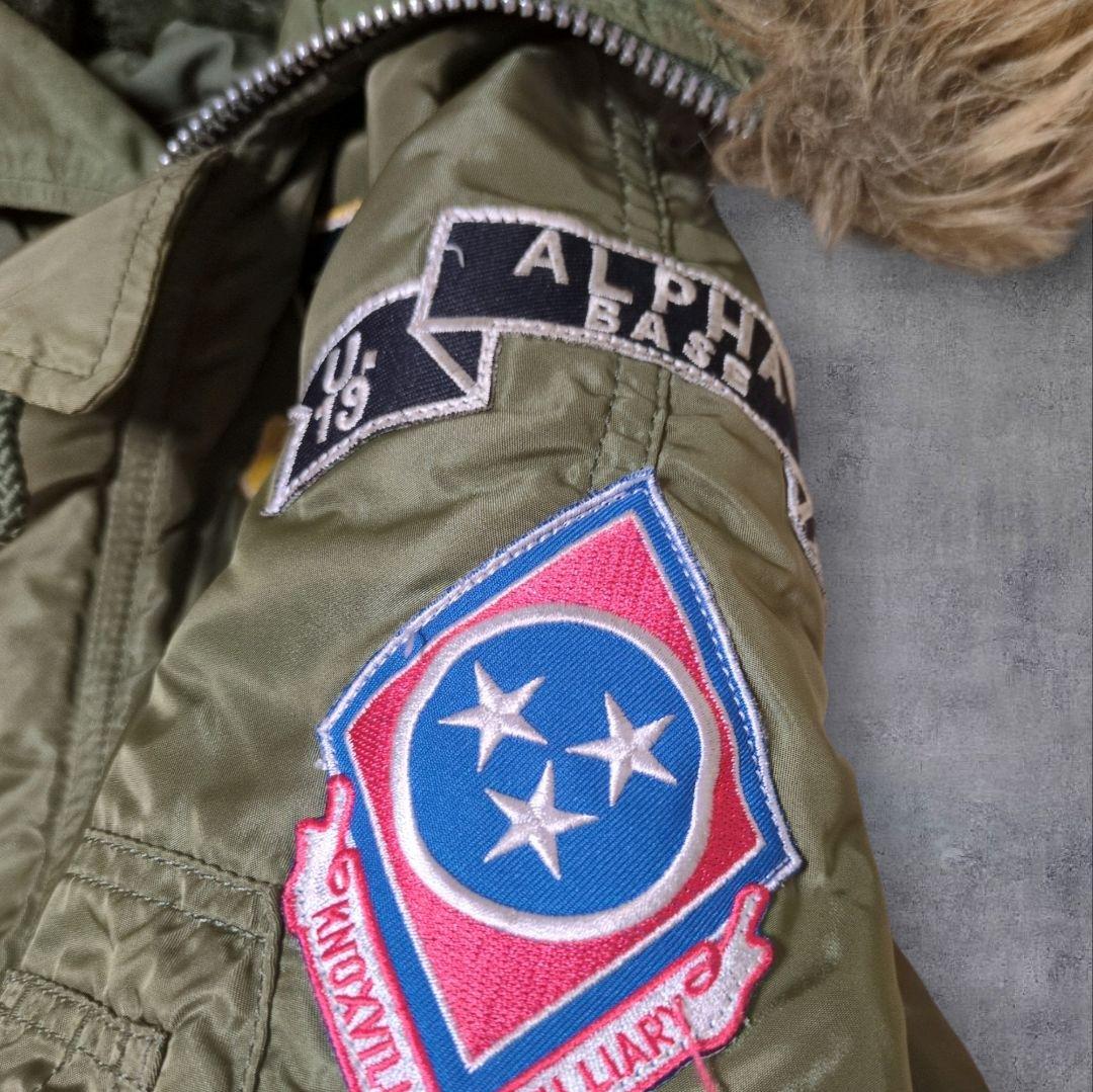 希少✨完売♢アルファ N-3B 50 周年限定モデル フライトジャケット M