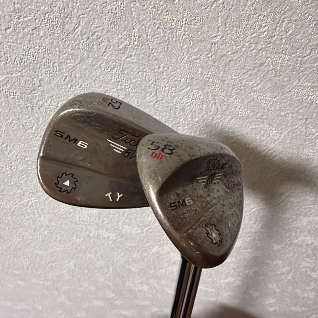 52度 58度】GDs200 SM6 ノーメッキ RAW ウェッジセット 2