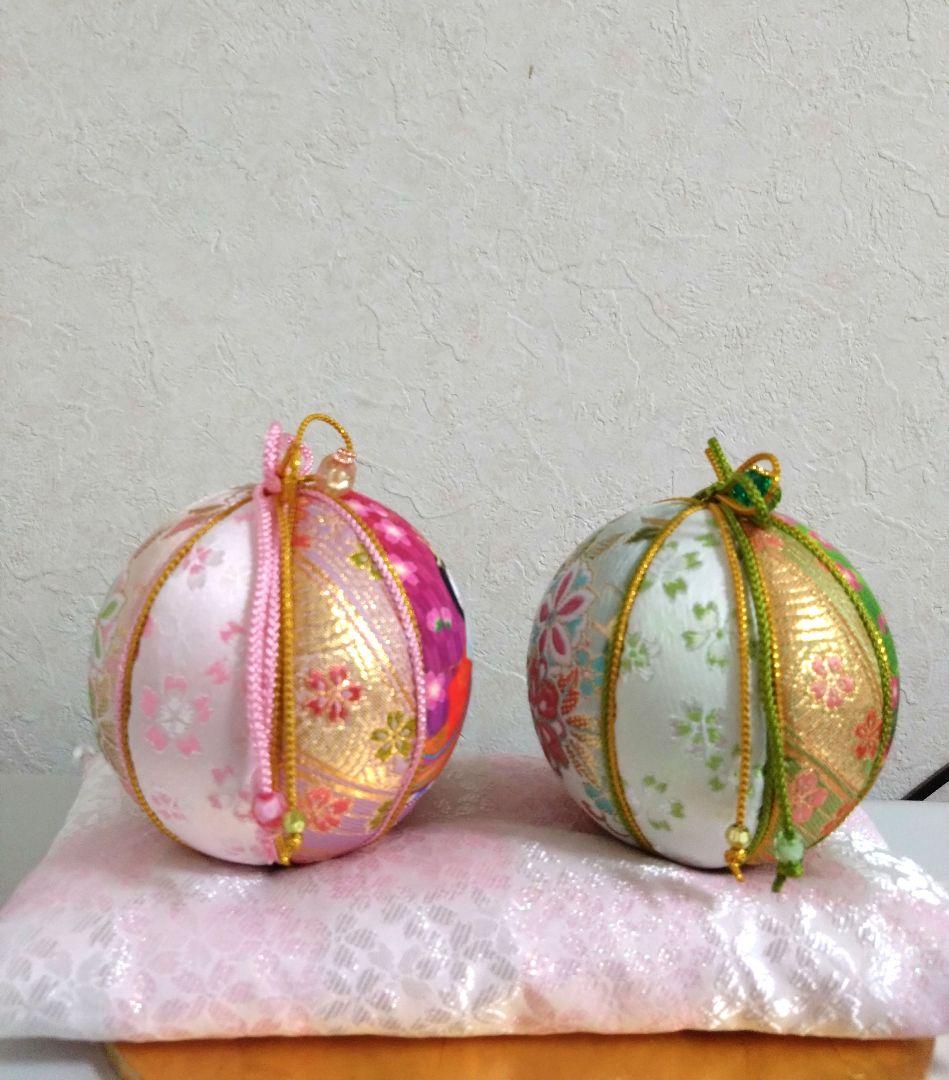 しょりん 手毬 手鞠 てまり 刺繍お雛様他 No20.34.41.43