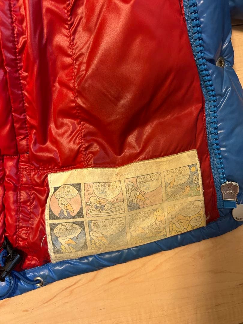 moncler ブルーダウンジャケットS flexwitme swag