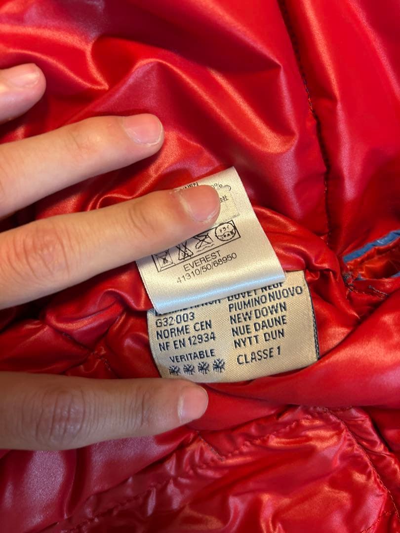 moncler ブルーダウンジャケットS flexwitme swag