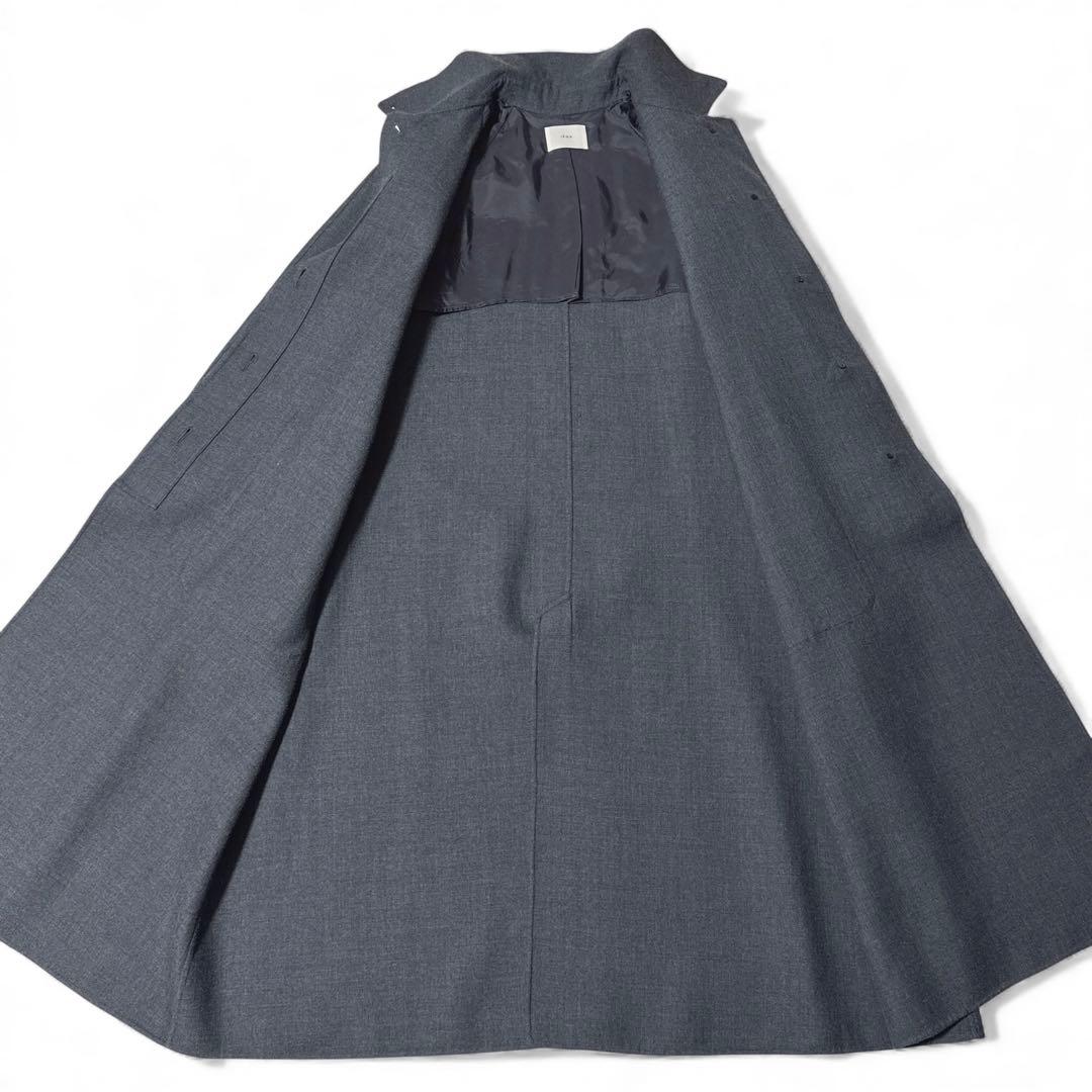 極美品✨24AW 二子玉川店限定　イエナ　ウーステッドリバーステンカラーコート