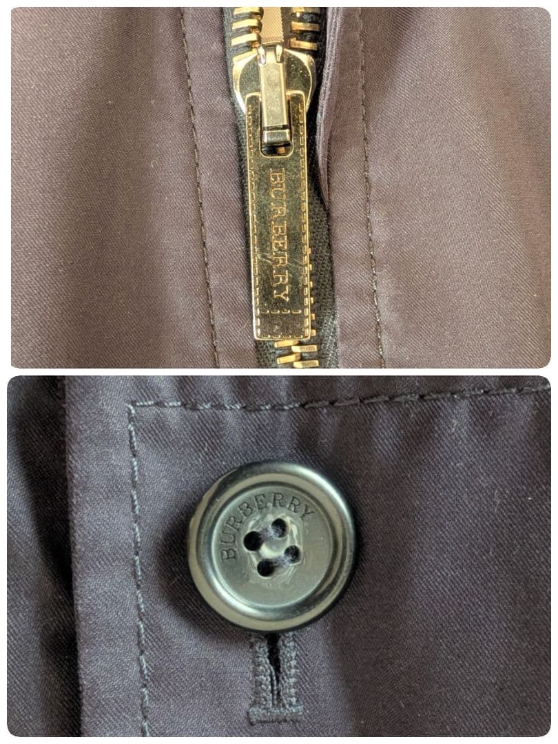 バーバリー ロンドン ノバチェック ハリントンジャケット ブルゾン 裏チェック