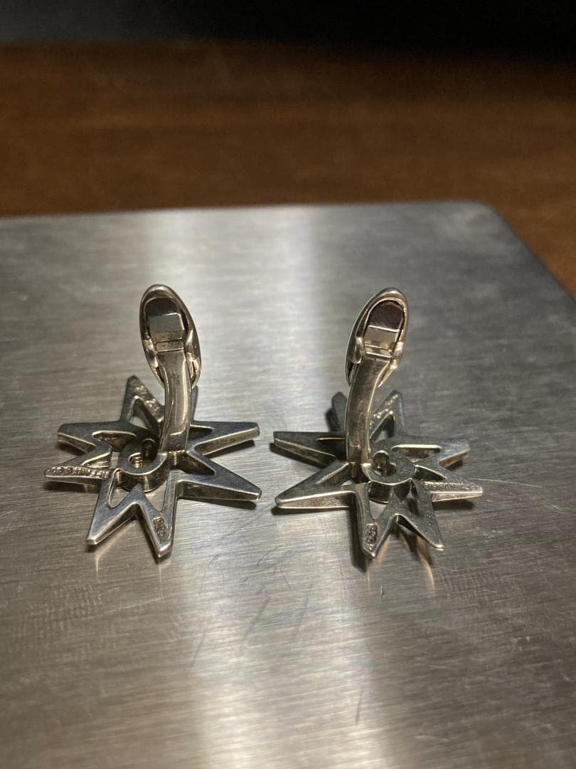 美品 ティファニー パロマピカソ ボリュームスター カフス シルバー925