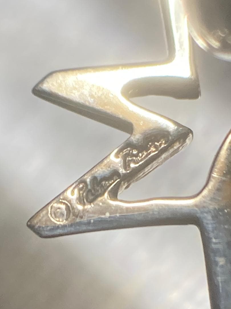 美品 ティファニー パロマピカソ ボリュームスター カフス シルバー925