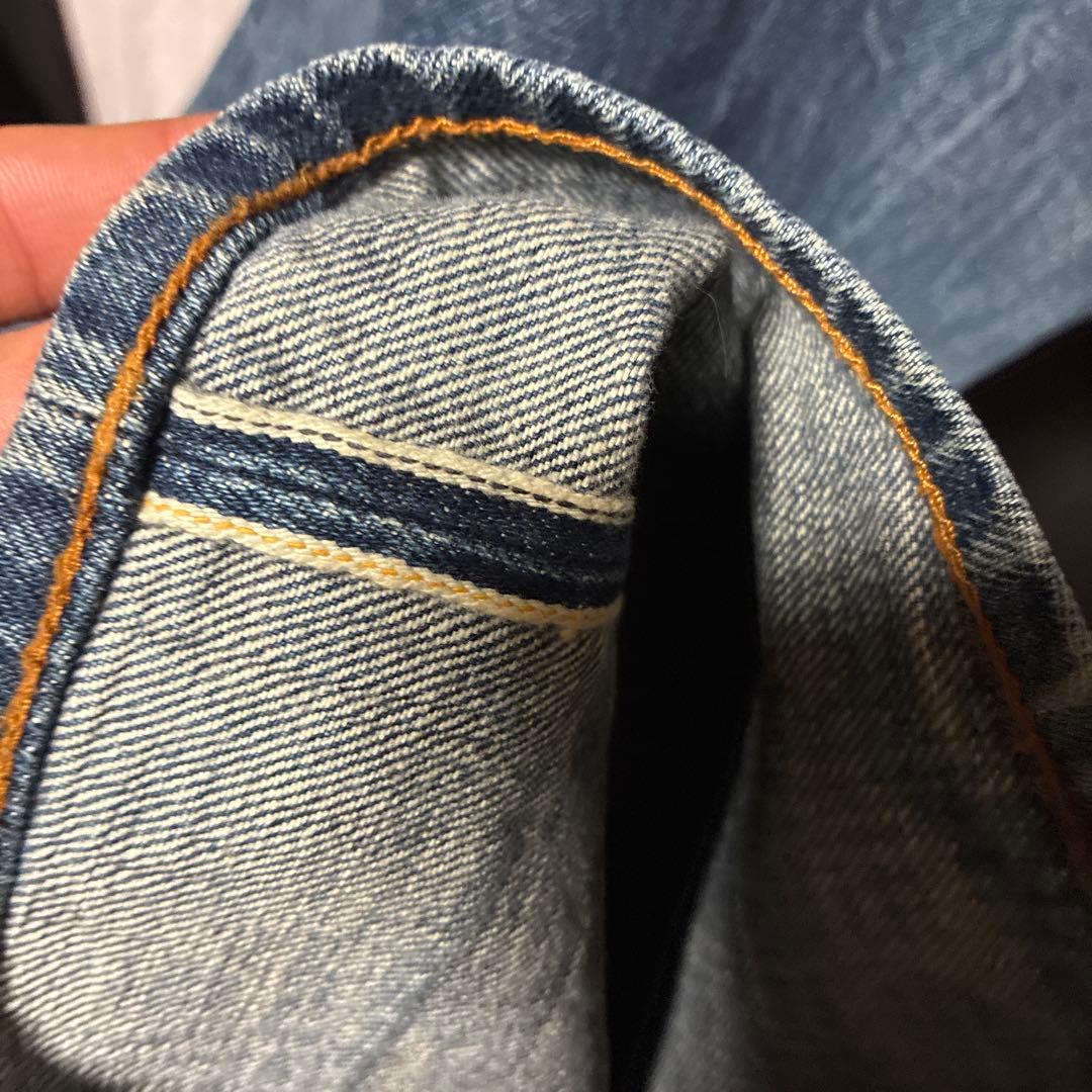 Evisu No.2 ストレートデニム 良色落ち ベルトループずらし 日本製