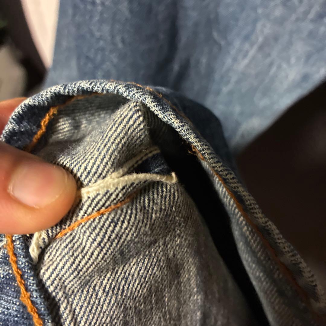 Evisu No.2 ストレートデニム 良色落ち ベルトループずらし 日本製