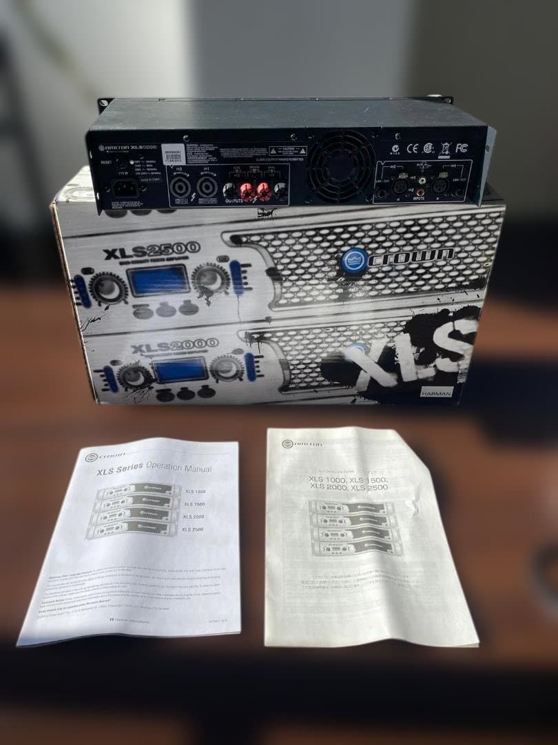 AMCRON XLS1000 パワーアンプ本体 - 日本版