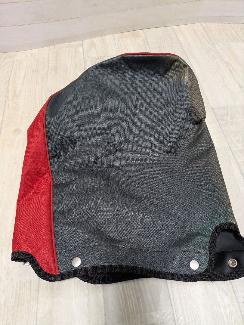 HONMA キャディバッグ スタンド付き レッド✕スモーキーグリーンの通販