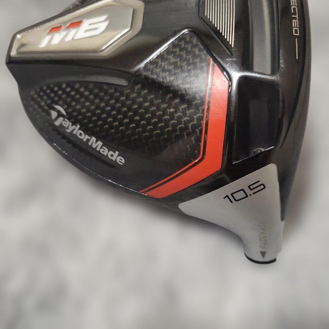 テーラーメイド M6ドライバー 10.5度 ヘッドのみ カバー付
