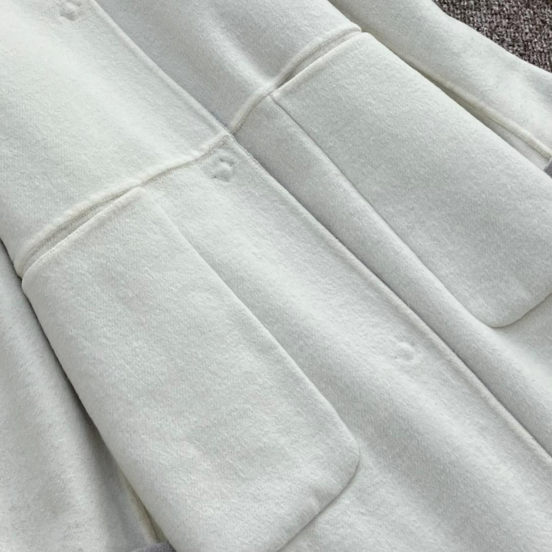 リバーシブル✨極美品✨組曲 リバーコート ロング ノーカラー 大きいサイズ XL