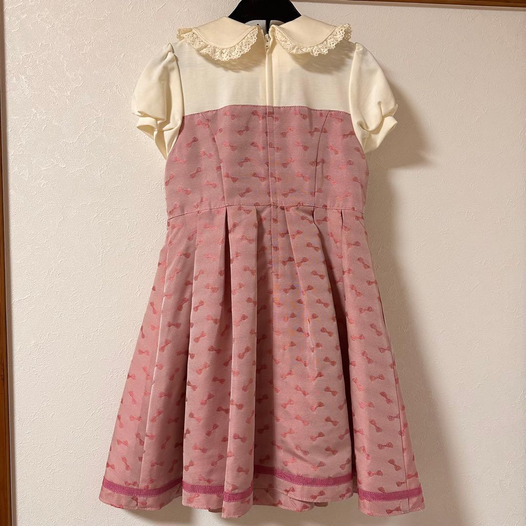 シャーリーテンプル♥︎リボン襟付きワンピースとジャケットセット