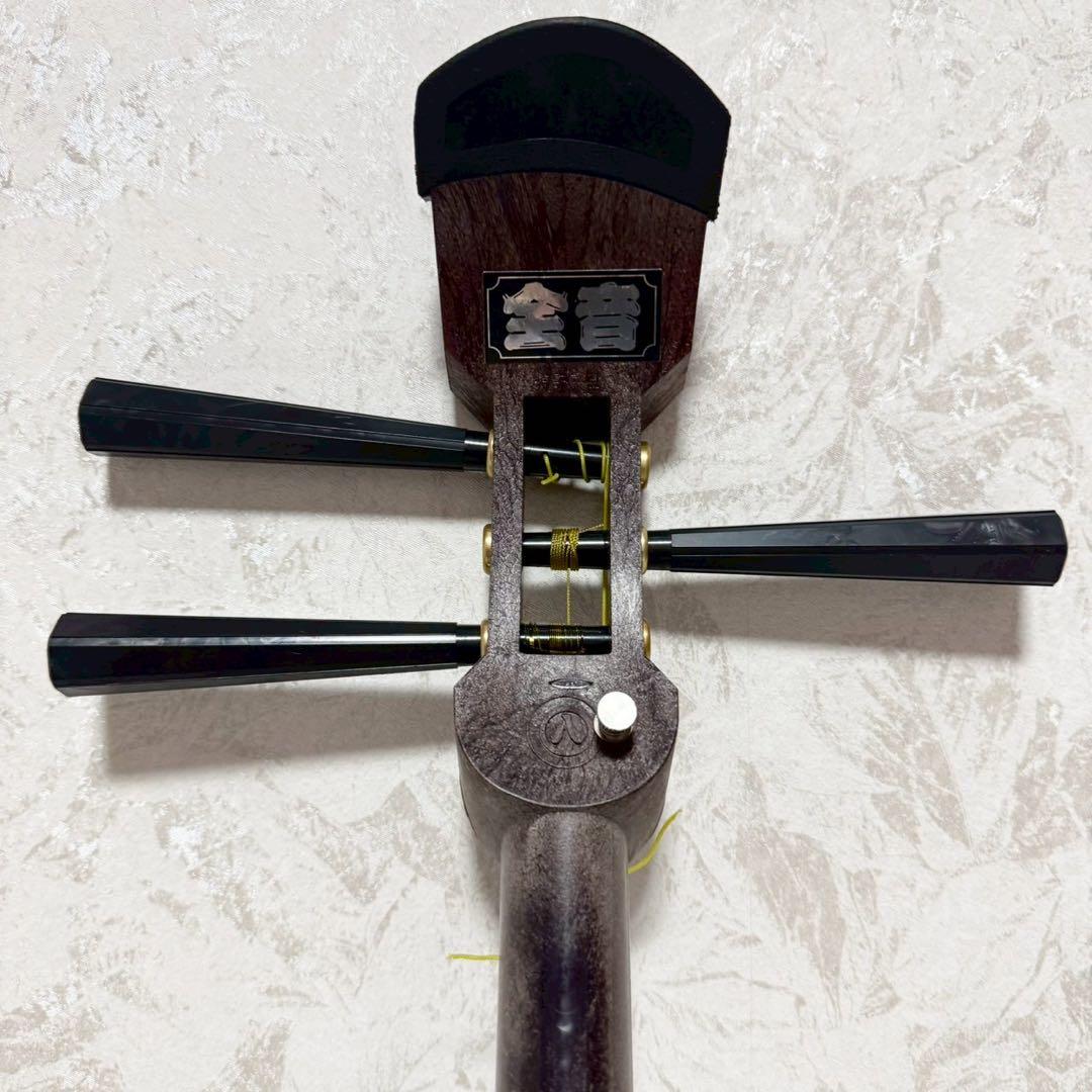 『美品』三味線 ゼンオン（ZEN‐ON） 初心者セット付き ハードケース付き