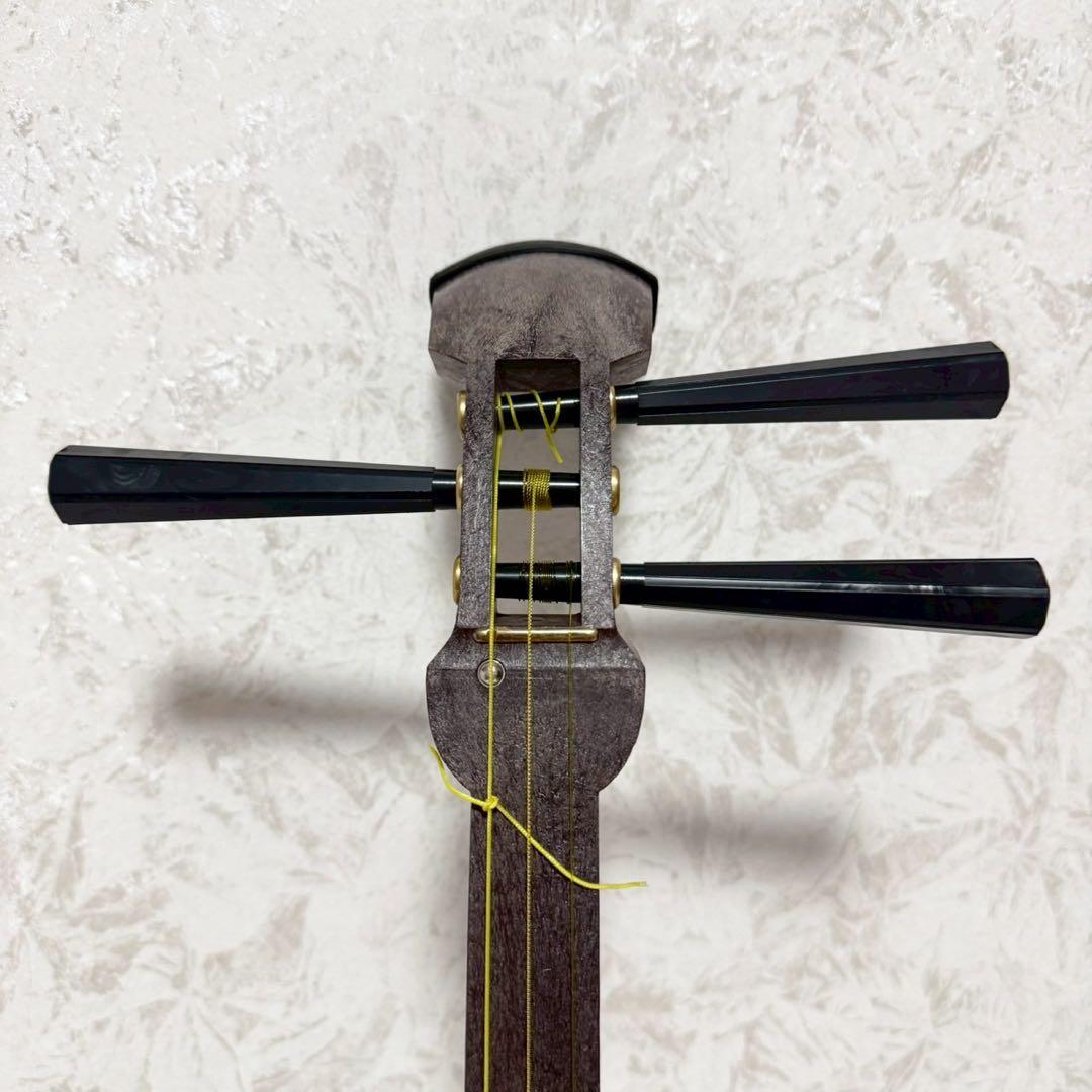 『美品』三味線 ゼンオン（ZEN‐ON） 初心者セット付き ハードケース付き