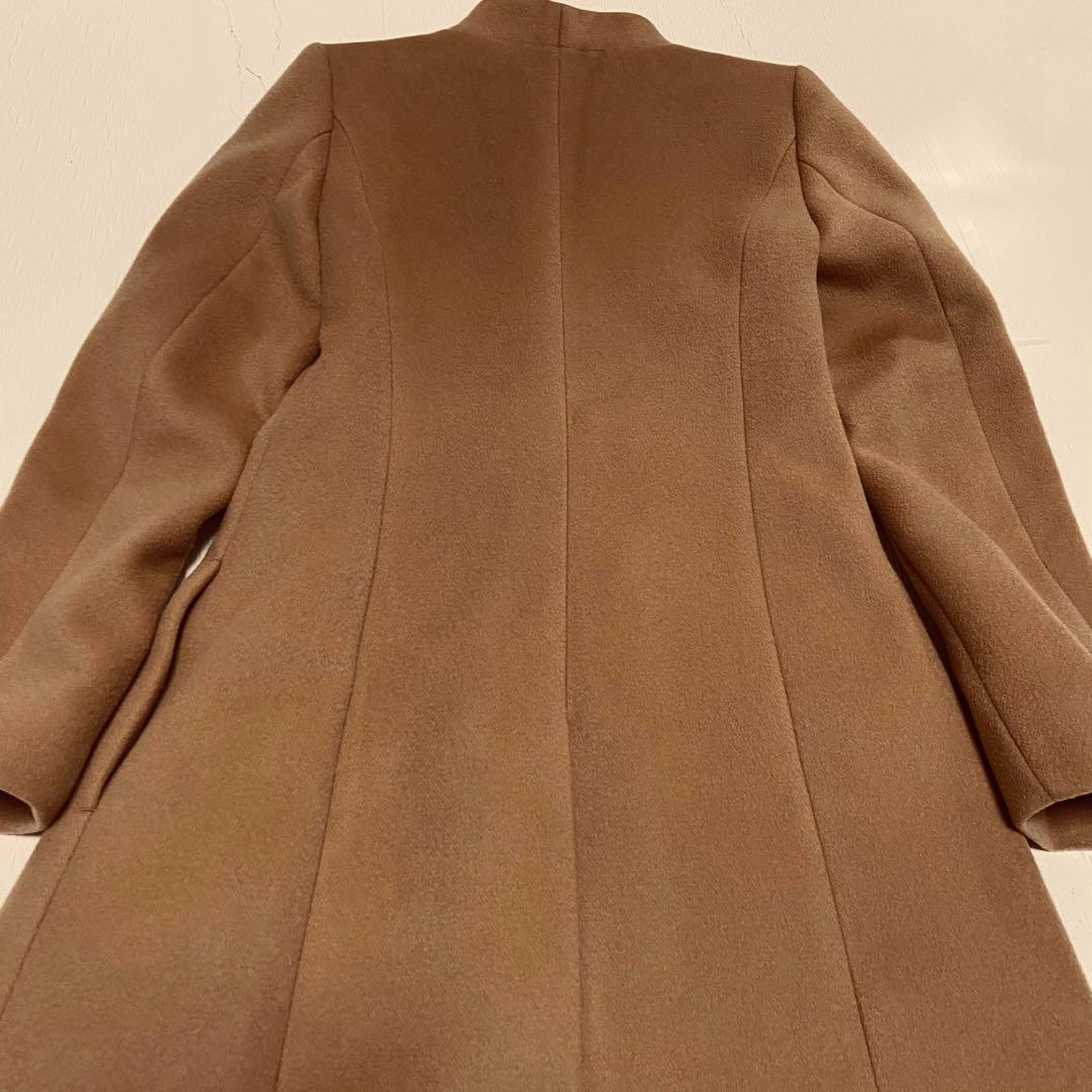 【美品】EPOCA ロングコート　カメリアコート 38