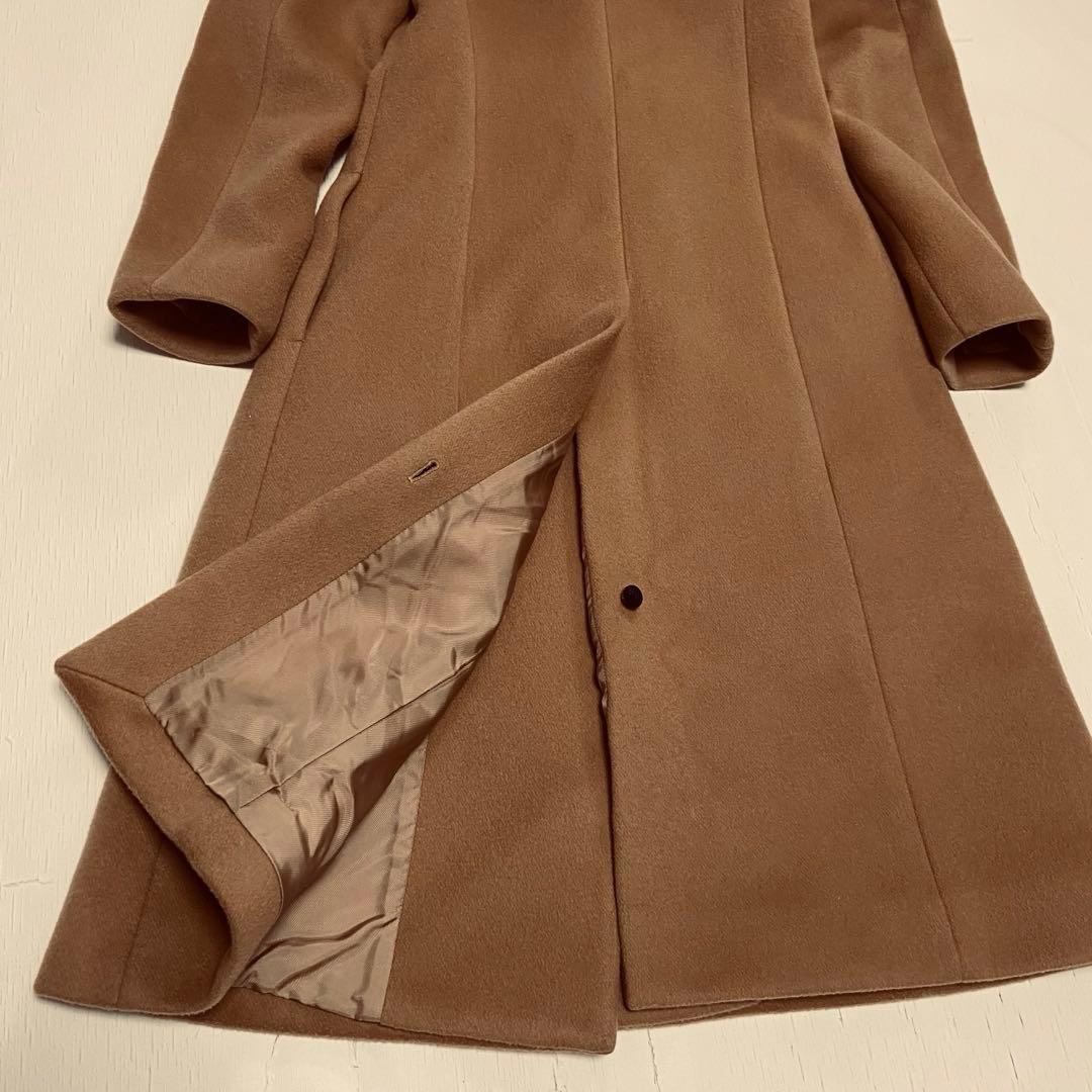 【美品】EPOCA ロングコート　カメリアコート 38