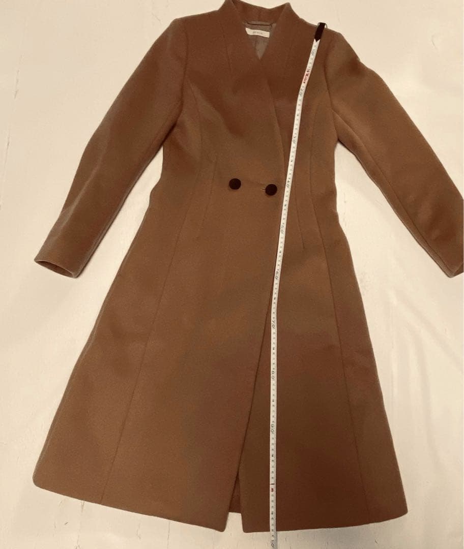 【美品】EPOCA ロングコート　カメリアコート 38