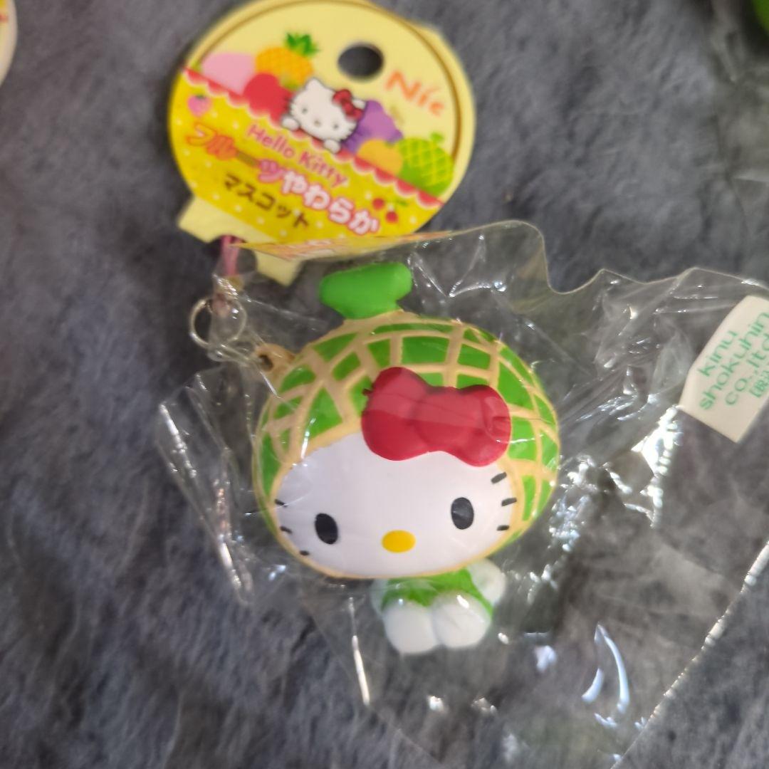 レア！2007年 ハローキティ フルーツやわらかマスコット　9種類