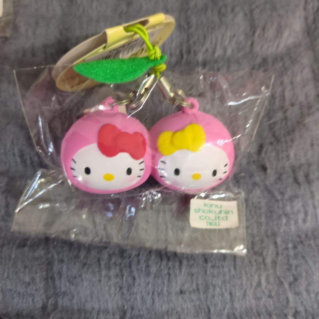 レア！2007年 ハローキティ フルーツやわらかマスコット　9種類