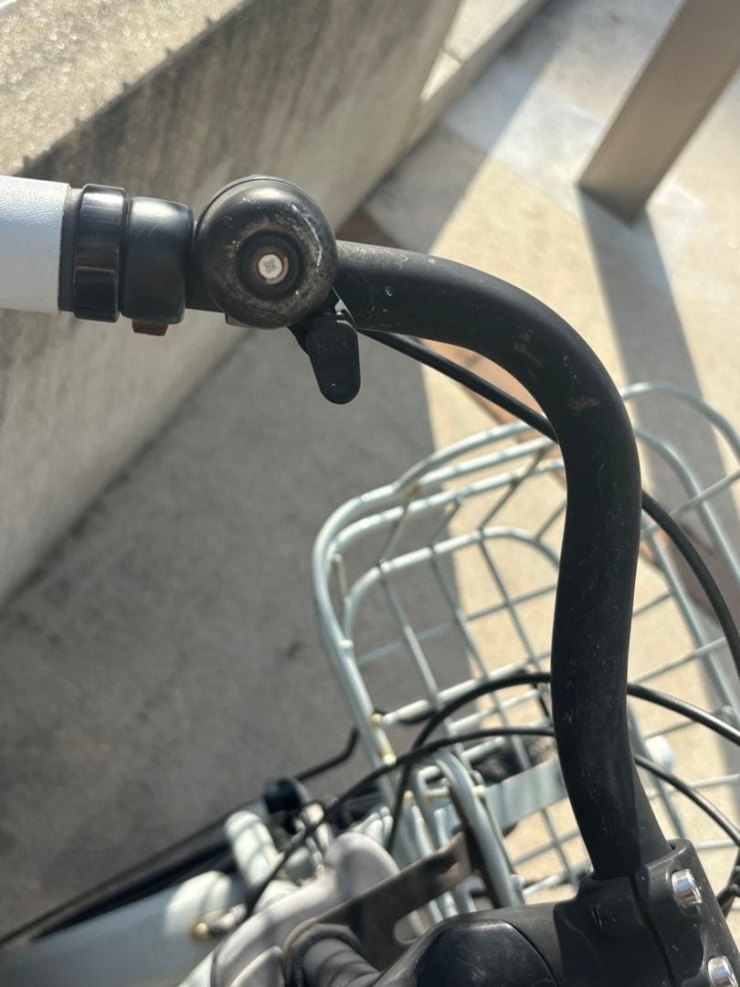 広島 直接引渡のみ）非電動 ビッケモブ リアチャイルドシート付 ブルー