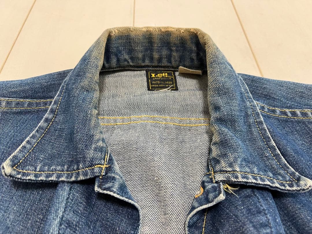 XL 42程度 Lee 220J ライダース Gジャン USA製 70s 希少