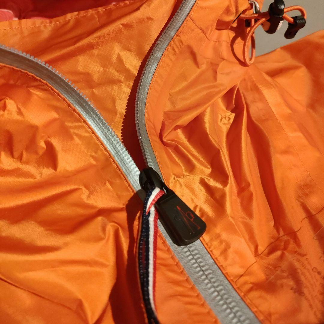 新品 モンクレール ポンチョ レインコート オレンジ MONCLER レア
