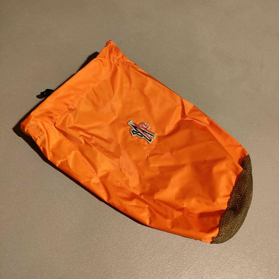 新品 モンクレール ポンチョ レインコート オレンジ MONCLER レア