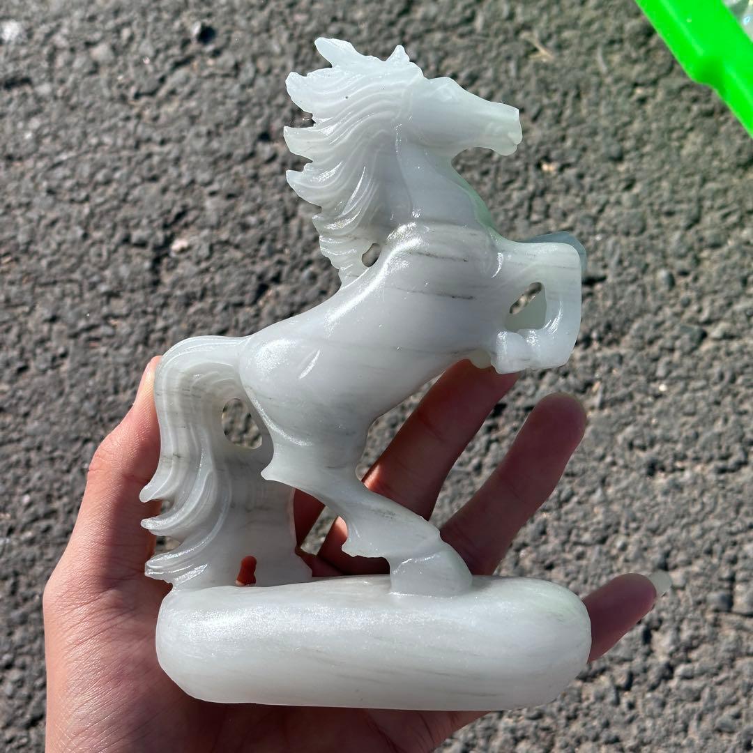 天然石エンジェルライトの馬　ご購入前に在庫確認必要G.155