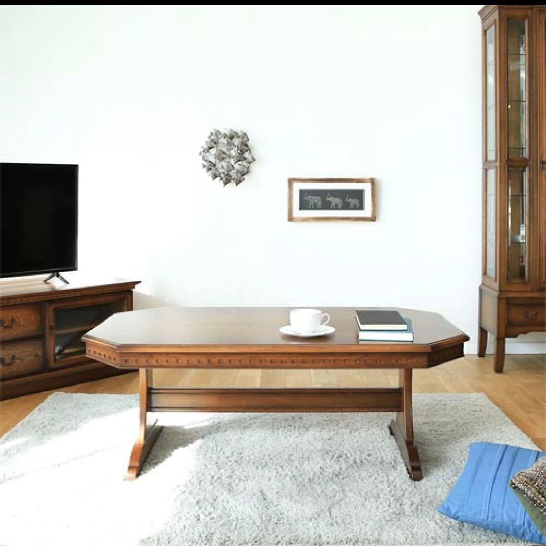 旭川家具 加藤木工 Brooks ブルックス センターテーブル 八角形 - メルカリ