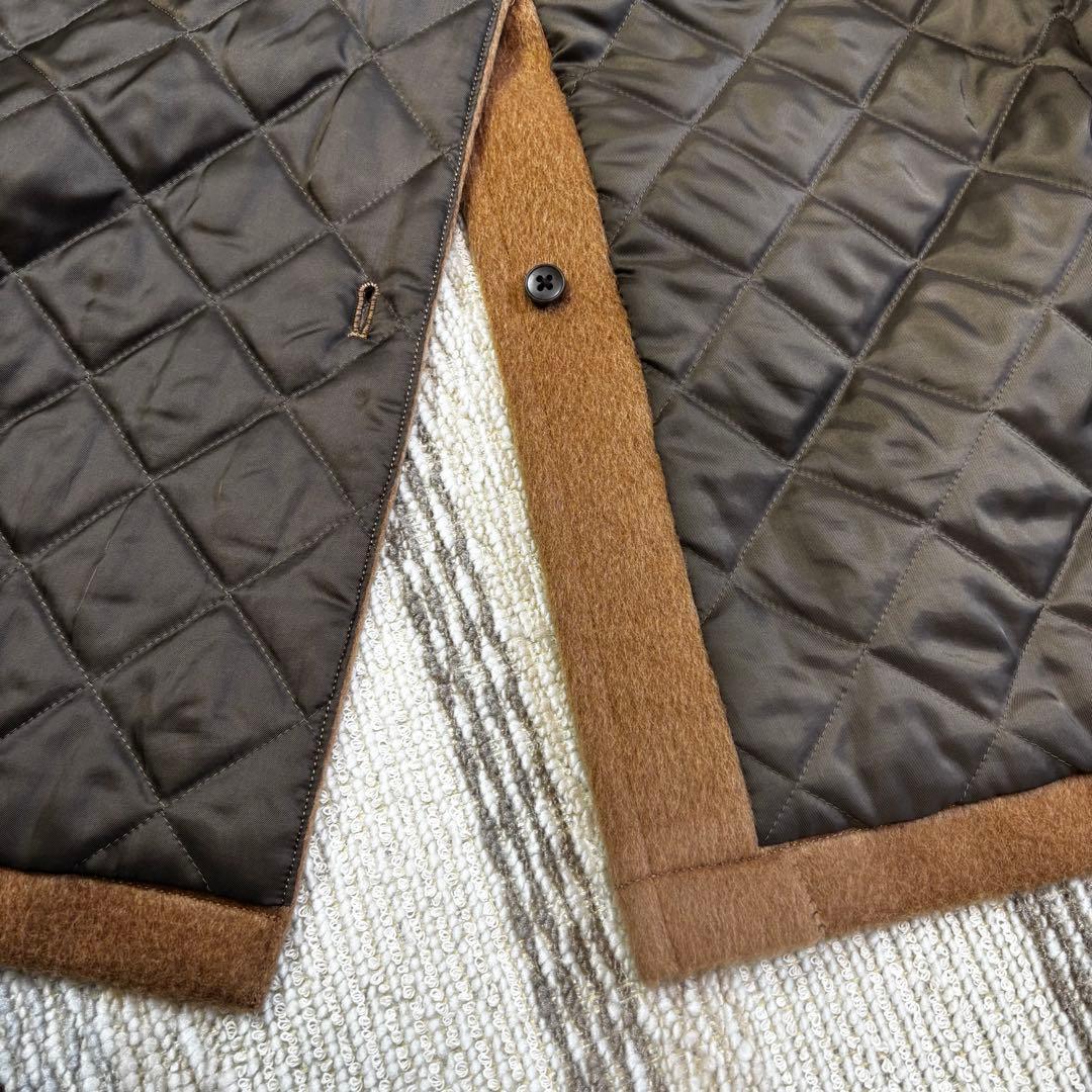 狂四郎様専用 ビンテージ ステンカラーコートキャメル100% イタリア