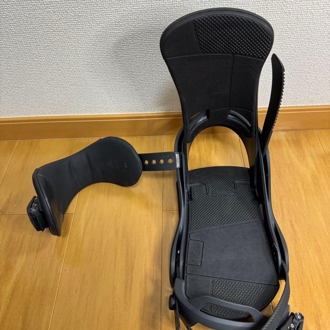 BURTON CUSTOM ビンディング Lサイズ ブラック　グラトリ　ラントリ