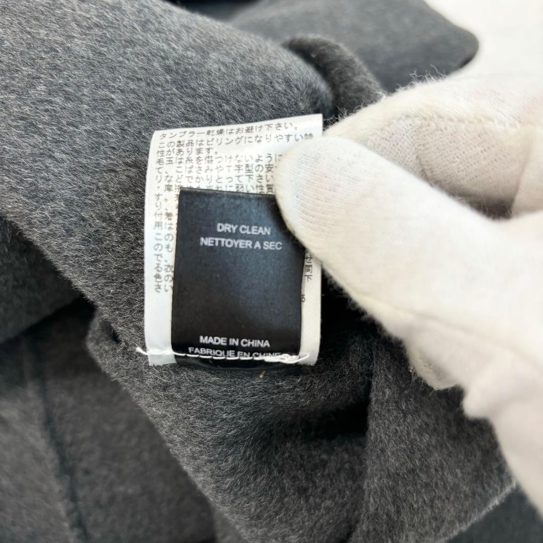 未使用に近い✨ JOSEPH ジョセフ　ウール　カシミヤ ポンチョ グレー 36