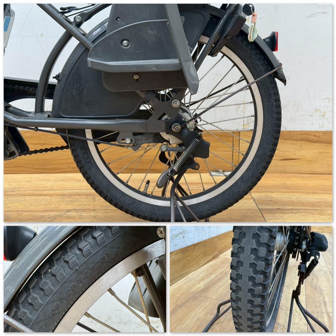 T1544☆ブリヂストン　bikke　ビッケ　電動アシスト自転車　12.8Ah