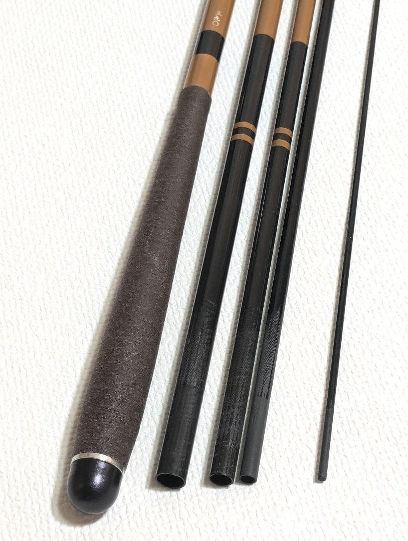 美品】ヘラ竿 セイコー振出 5本 将監13尺 390 フィッシング