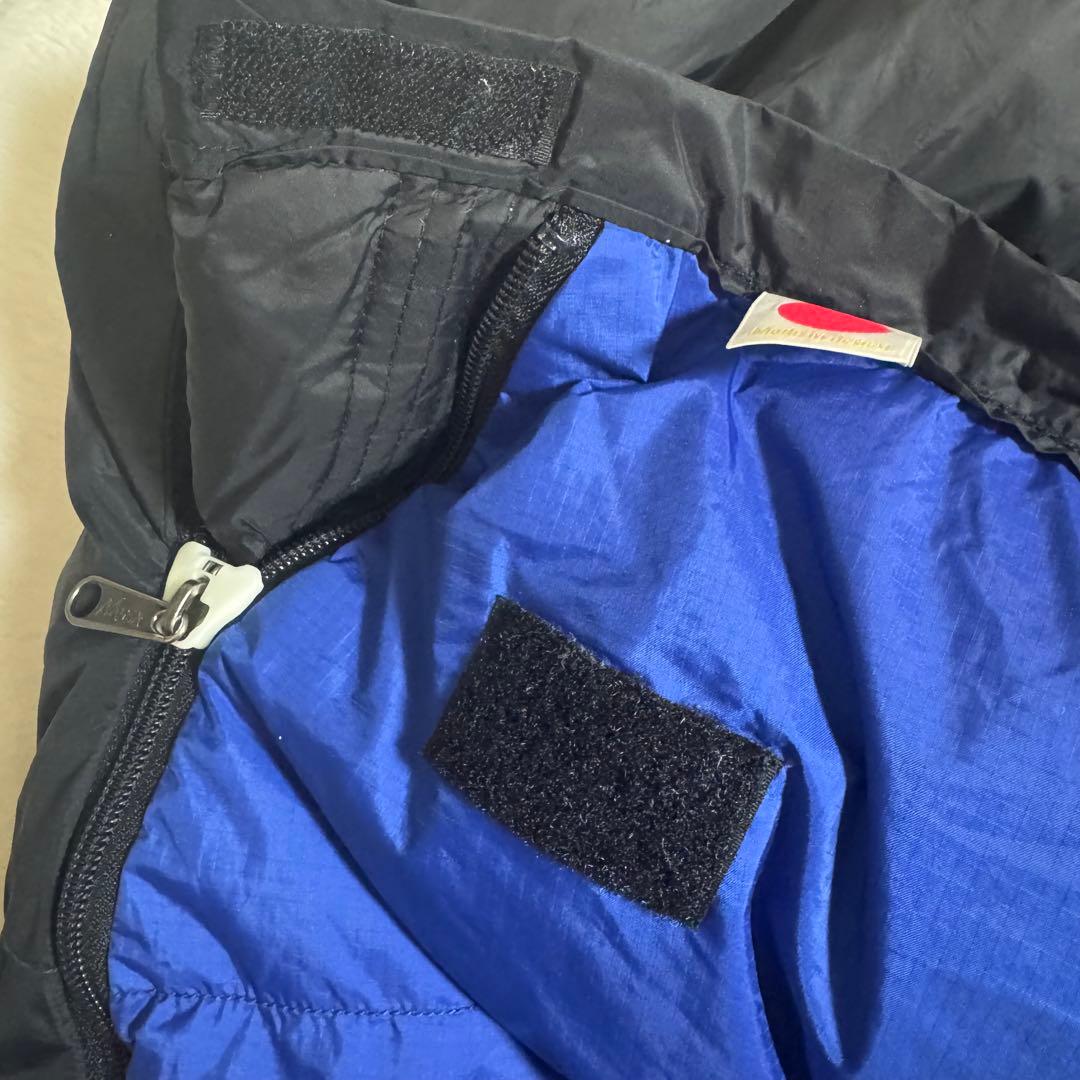 美品NANGAオーロラテックス　ダウンシュラフ450DX 寝袋　ブルー